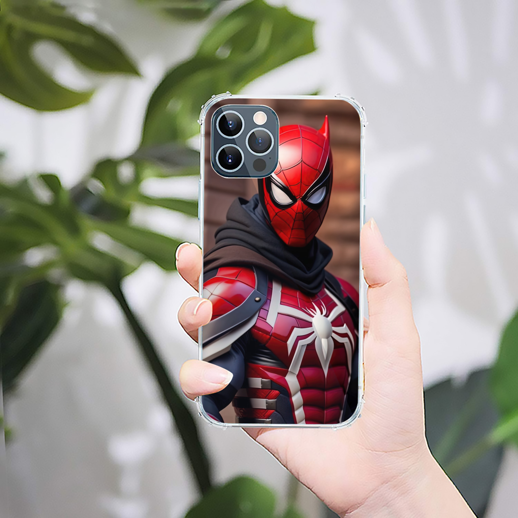 （画像用） Deadpool デッドプール 【iPhone 12シリーズ対応】透明スマホケース（クリアソフトケース）